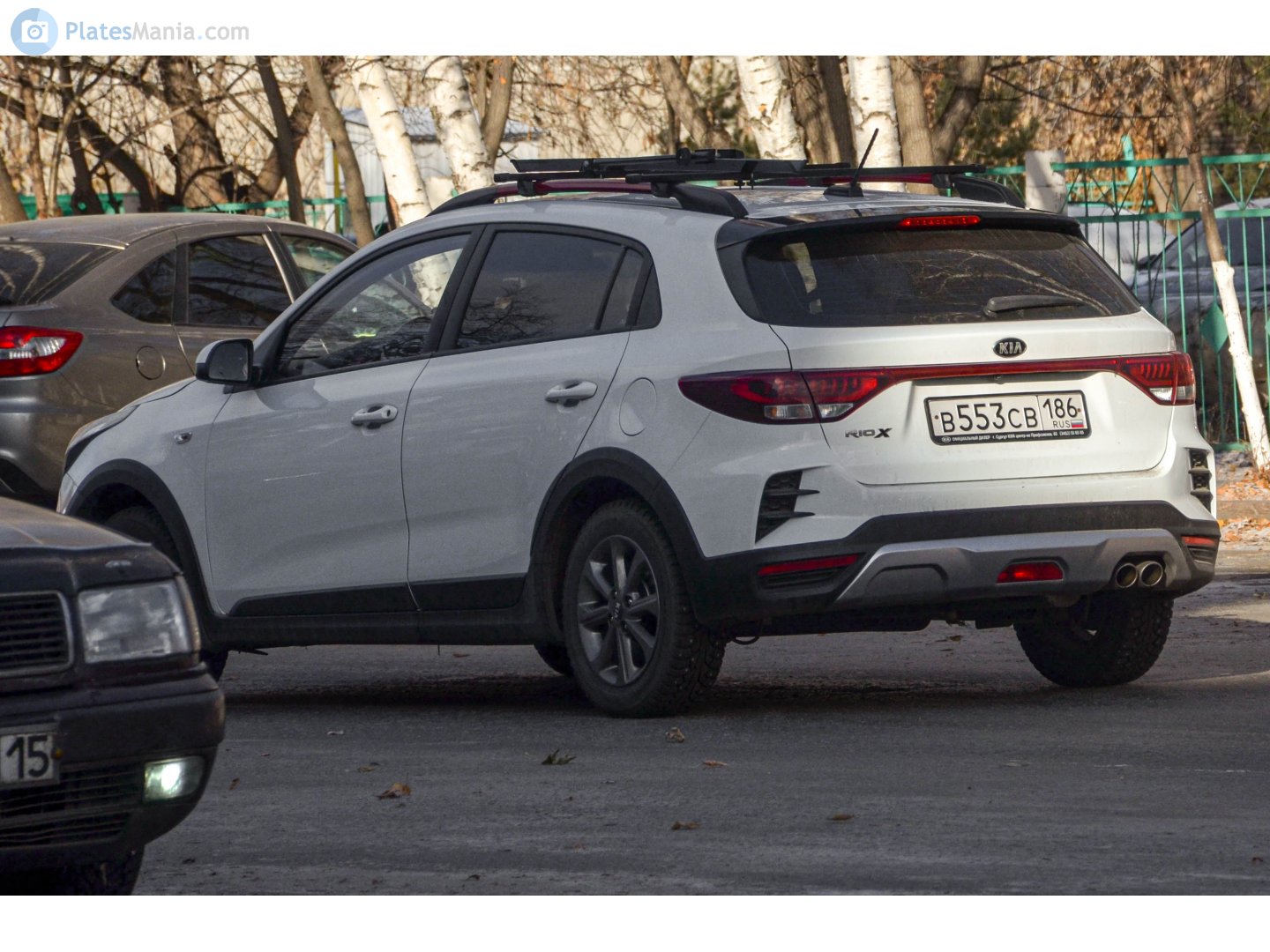 в 553 св 186, Kia Rio 4th gen X Hatch (FB; CIS-market), facelift, 2020–2022  (Solaris KRX for RU-market since 2024)