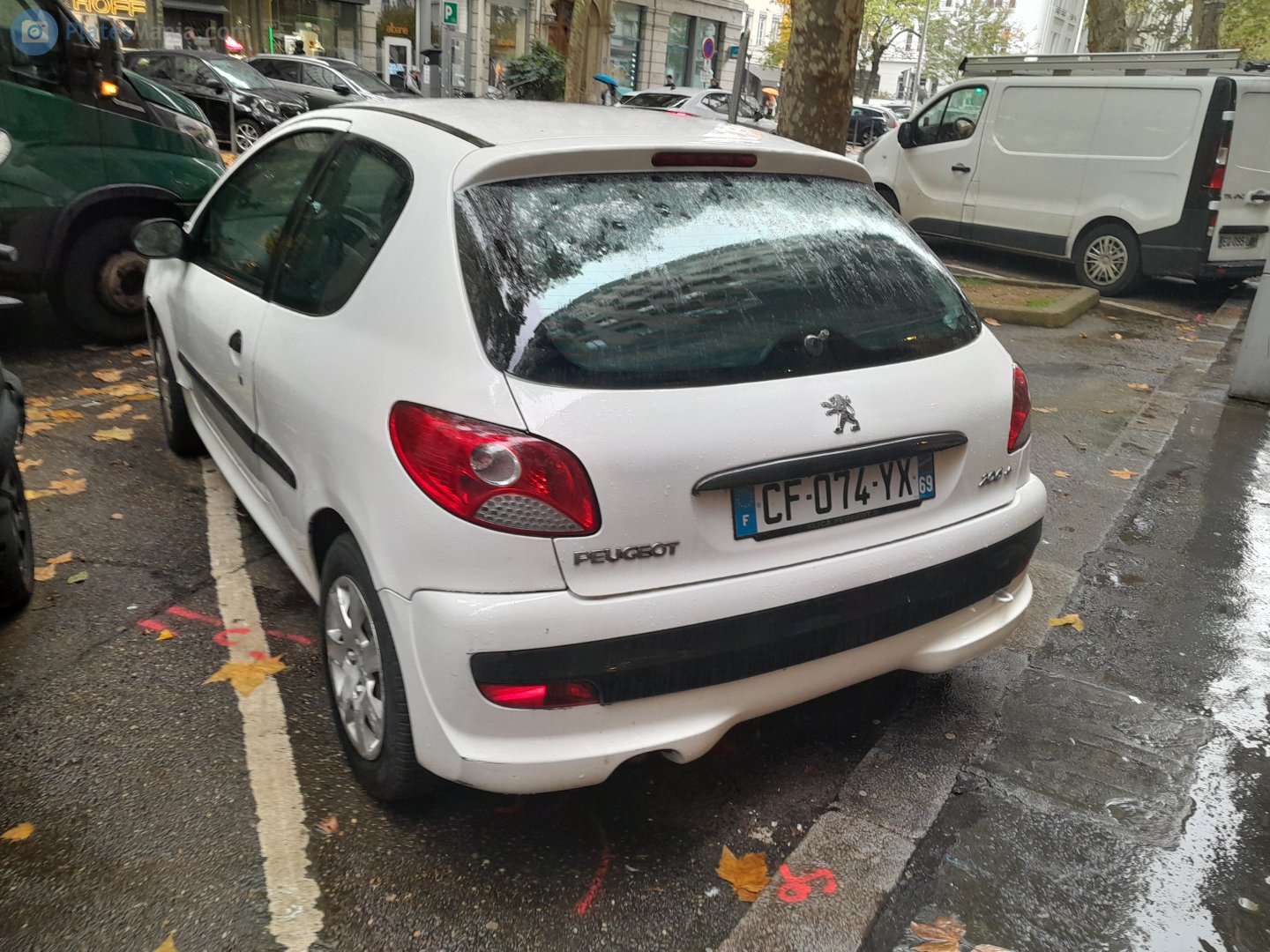 CF-074-YX, Peugeot 206 1st gen 206+ 3-door Hatch (2L), facelift, 2009–2012