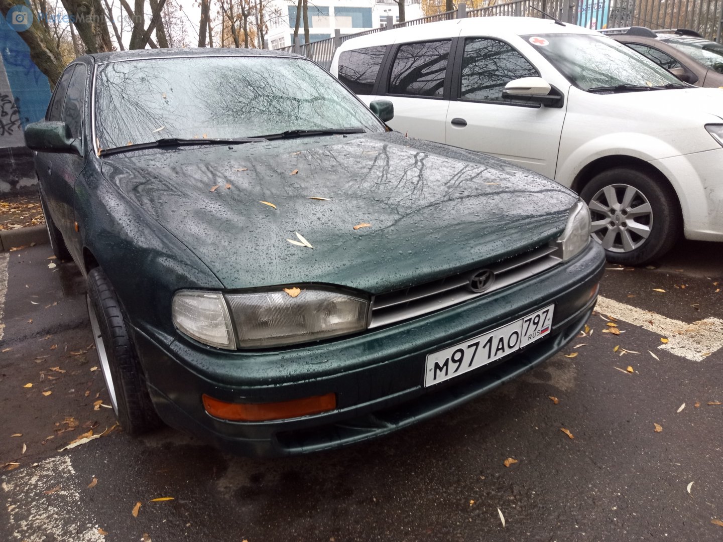 м 971 ао 797, Toyota Camry 3rd gen Sedan (XV10; Global-market), 1991–1997
