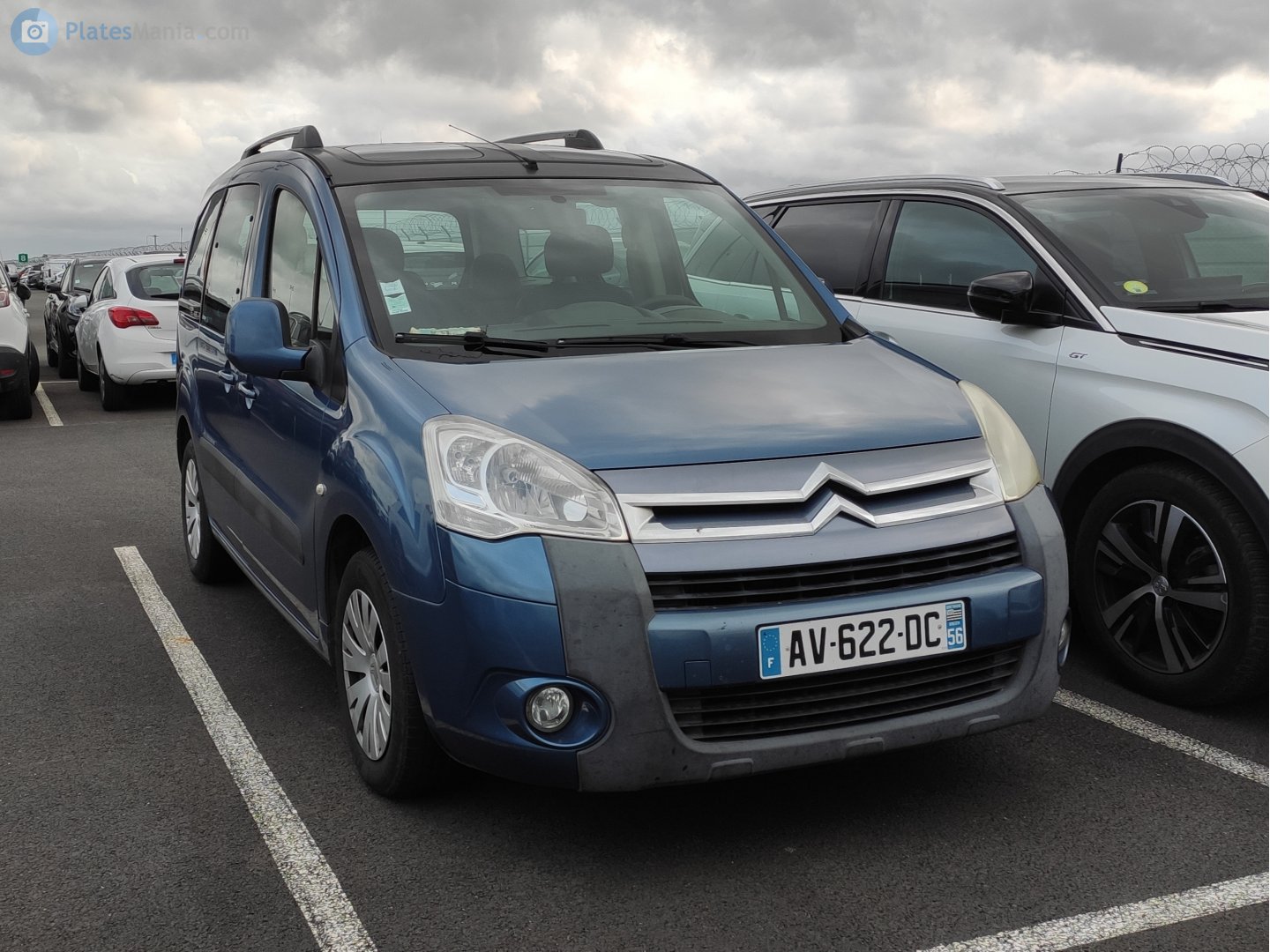 AV-622-DC, Citroёn Berlingo 2nd gen Multispace (B9), 2008–2018 (–2022 for CIS-market)