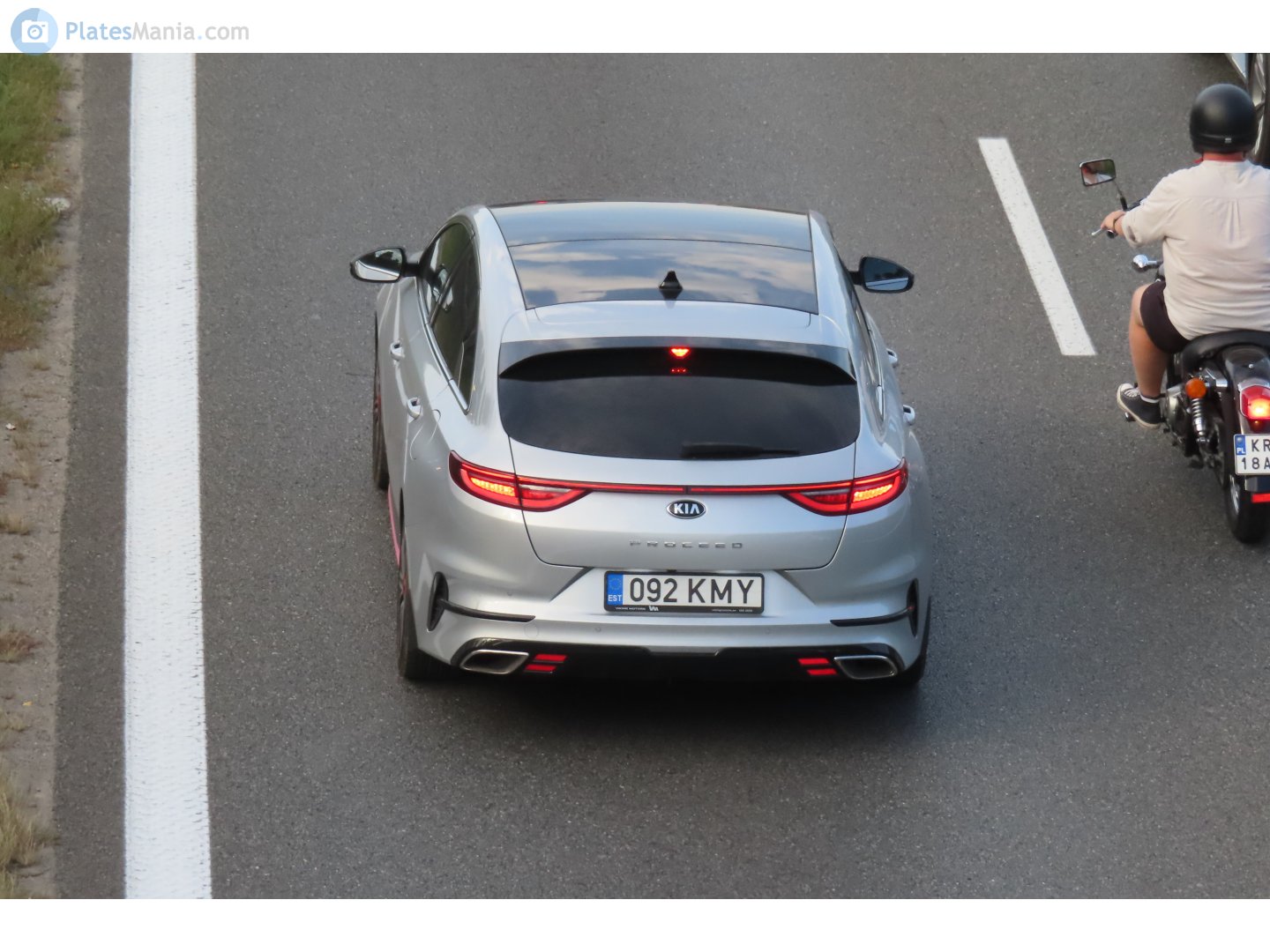 092 KMY, Kia Ceed 3rd gen ProCeed Shooting Brake (CD), 2019–2021