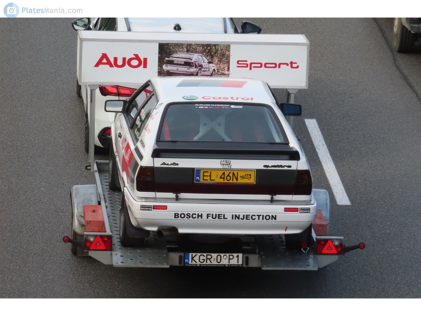 EL 46N, Audi Quattro 1st gen (B2/85), 1980–1991