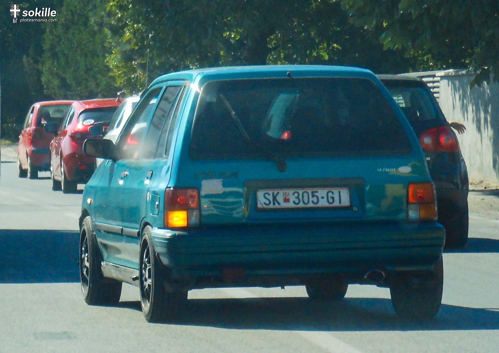 SK 305-GI, Kia Pride 1st gen 5-door Hatch (Y), 1988–2000