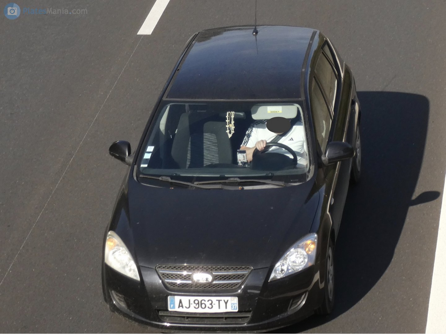 AJ-963-TY, Kia Ceed 1st gen cee'd 5-door Hatch (ED), 2007­–2009