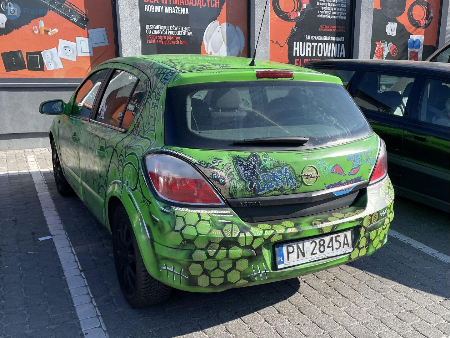 PN 2845A, Opel Astra 3rd gen 5-door Hatch (H; A04), 2004–2014