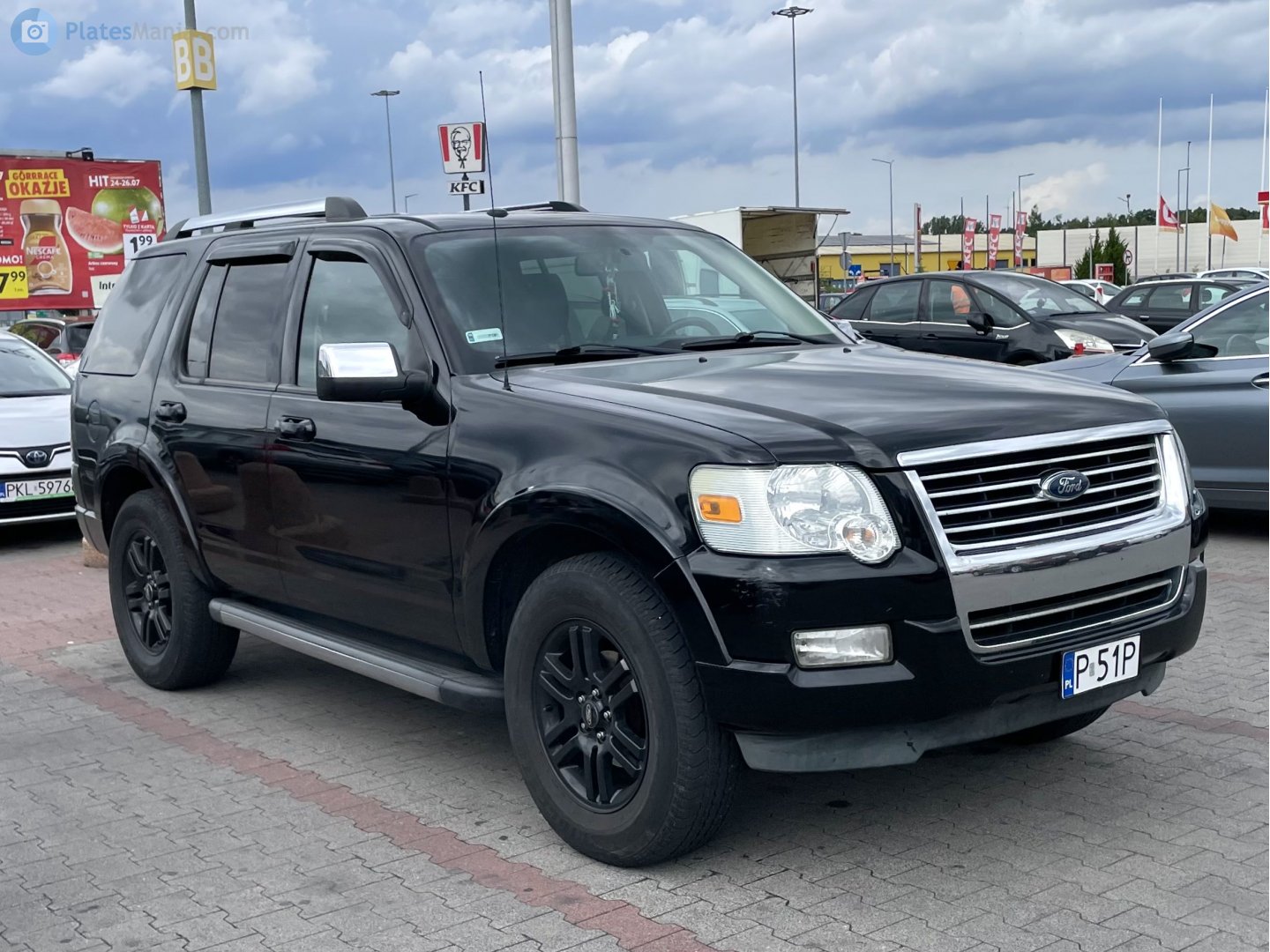 P 51P, Ford Explorer 4th gen SUV (U251), 2005–2010