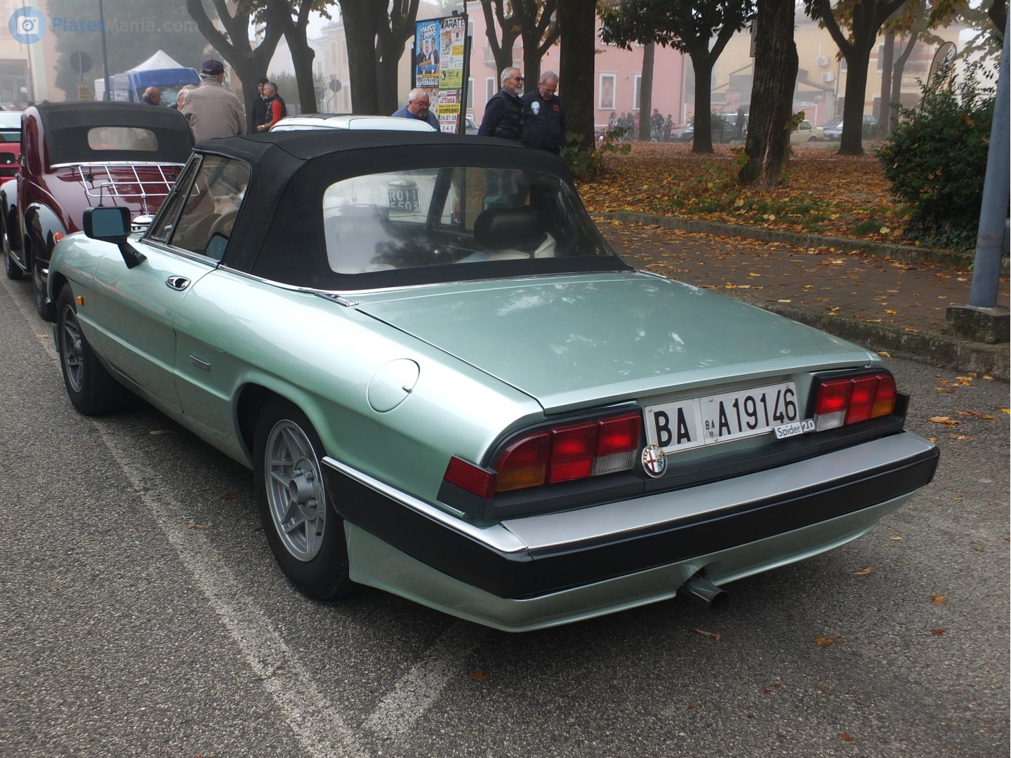 BA A19146, Alfa Romeo Spider 3rd gen, 1983–1989
