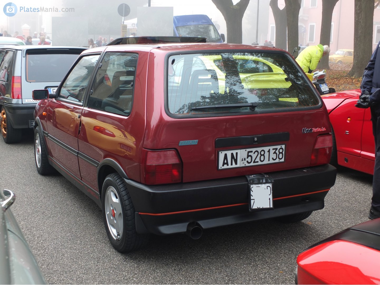 AN 528138, FIAT Uno 1st gen 3-door Hatch (146), facelift, 1989–1995 (–2003 for others)