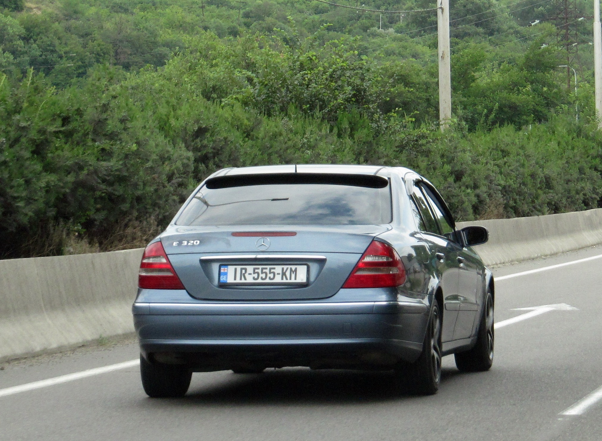 IR-555-KM, Mercedes-Benz E-Klasse 3rd gen Sedan (W211), 2002­–2009