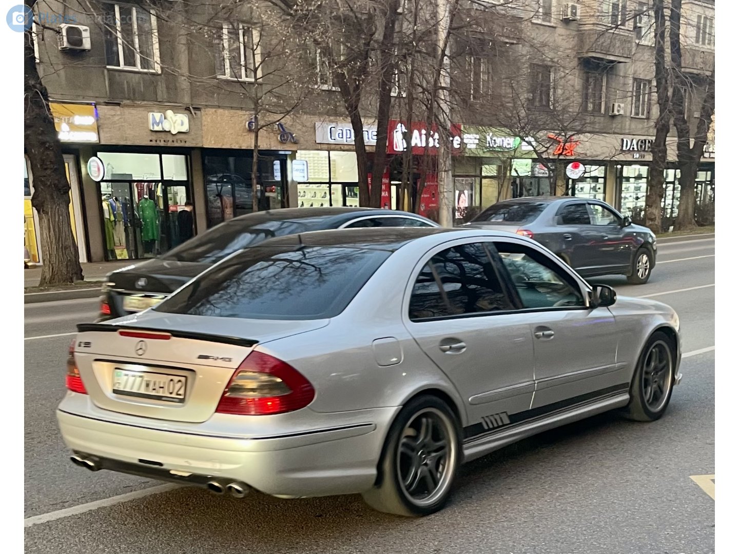 777 WAH 02, Mercedes-Benz E-Klasse 3rd gen Sedan (W211), 2002­–2009