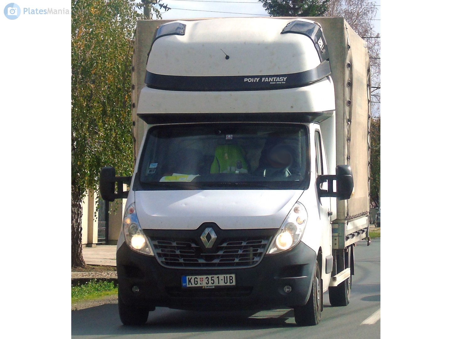KG 351-UB, Renault Master 3rd gen Single Cab (J62), 2010–2019