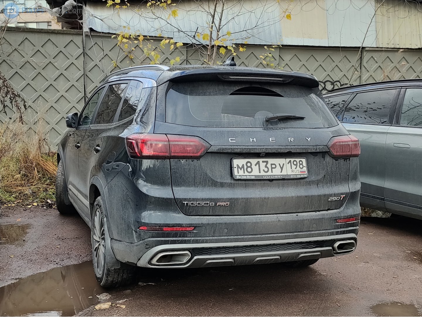 м 813 ру 198, Chery (Chirey) Tiggo 8 1st gen Pro/Plus (T18; Global-market), 2020­–