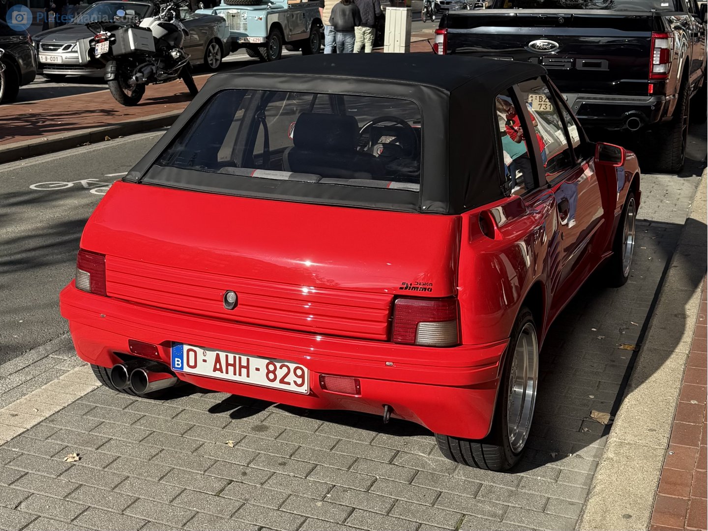 O-AHH-829, Peugeot 205 1st gen Cabriolet (20D), 1986–1994