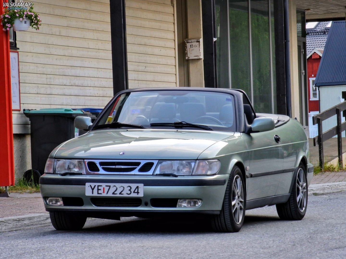 YE 72234, SAAB 9-3 1st gen Convertible (YS3D), 1998–2003