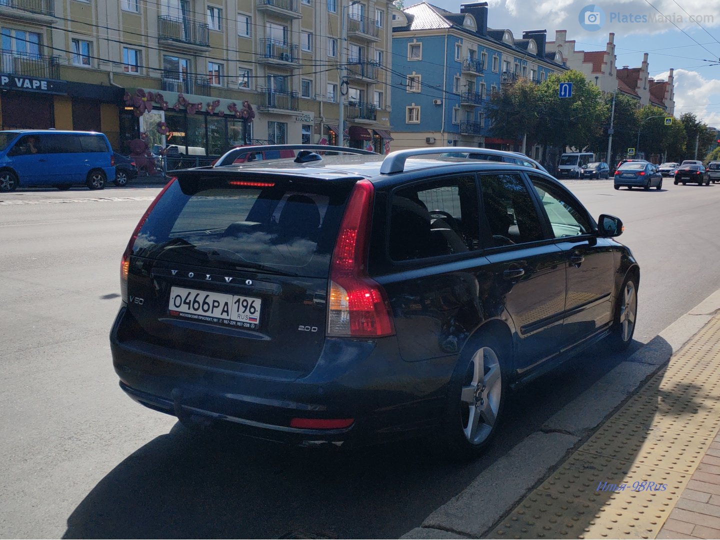 о 466 ра 196, Volvo V50 1st gen (545), facelift, 2007–2012