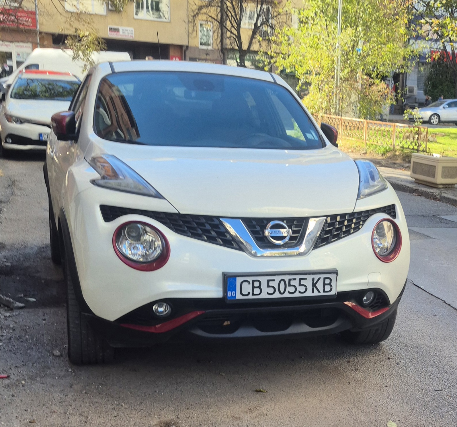 CB 5055 KB, Nissan Juke 1st gen (F15), facelift, 2014–2019