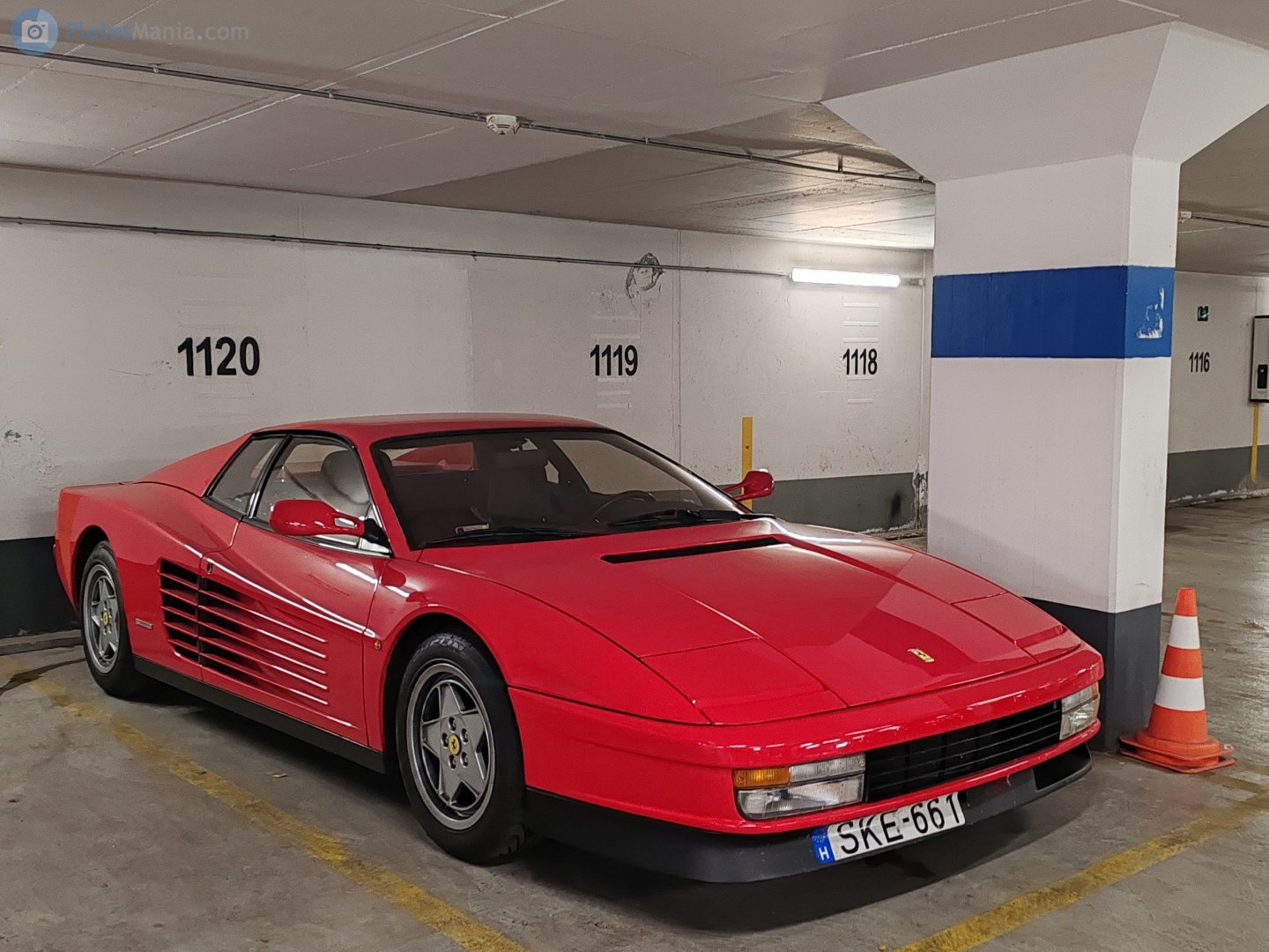 SKE-661, Ferrari Testarossa 1st gen (F110), 1984–1991