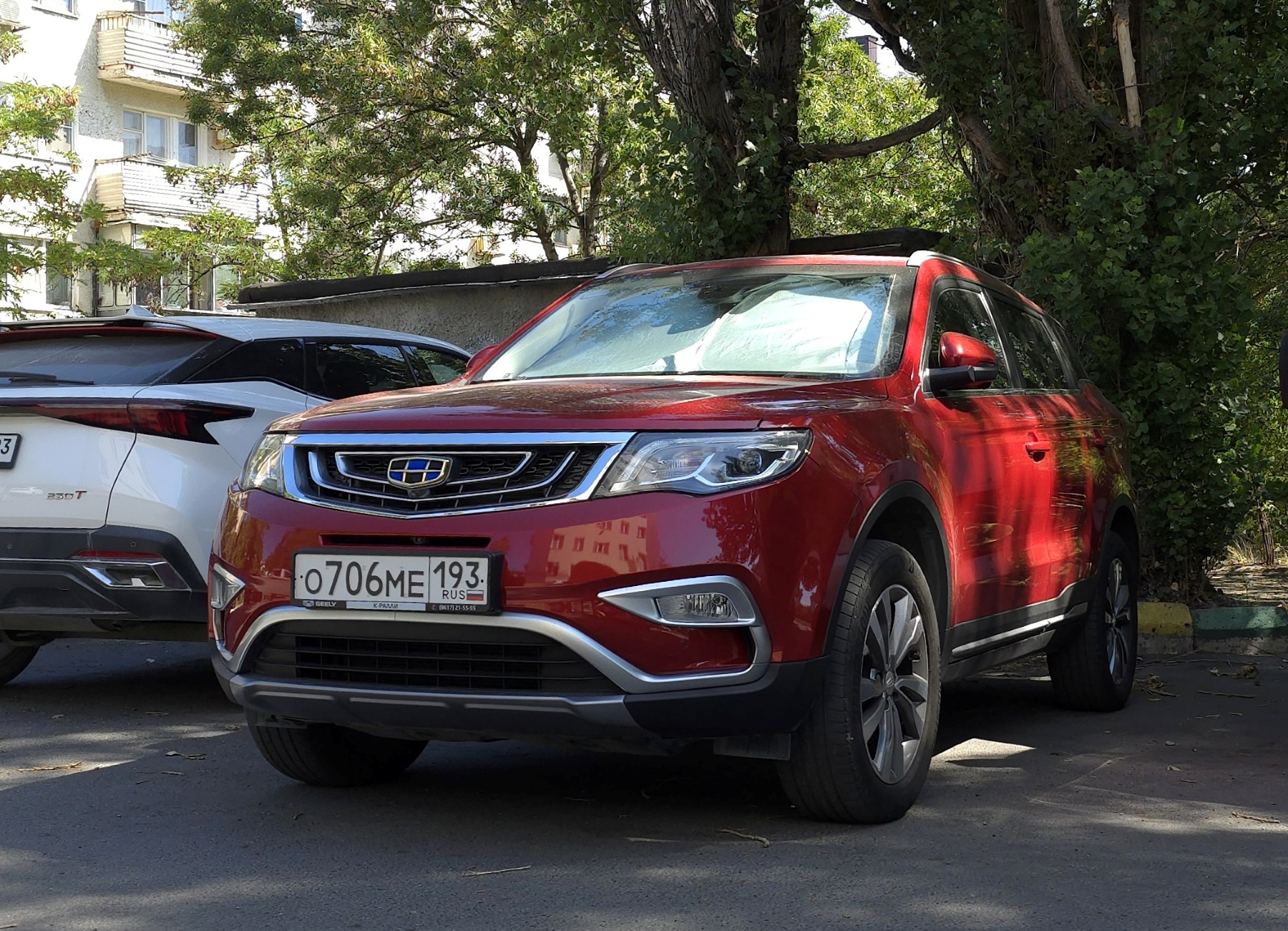 о 706 ме 193, Geely Atlas 1st gen (NL-3; CIS-market), 2017–2021