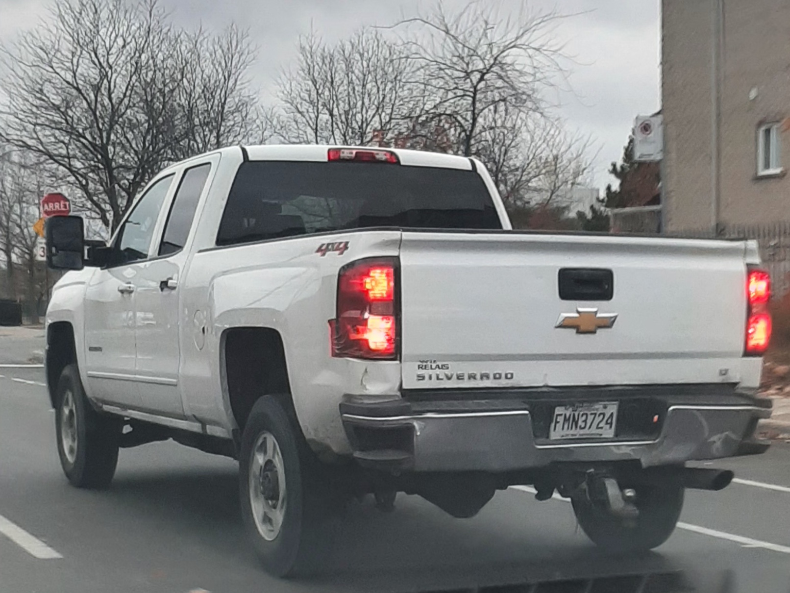 FMN3724, Chevrolet Silverado 3rd gen 2500HD/3500HD (GMTK2HC), 2014–2019