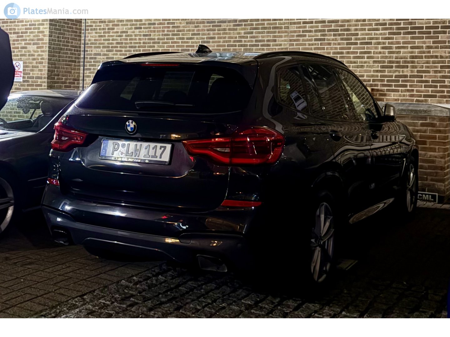 P LW 117, BMW X3 3rd gen (G01), 2017–2021