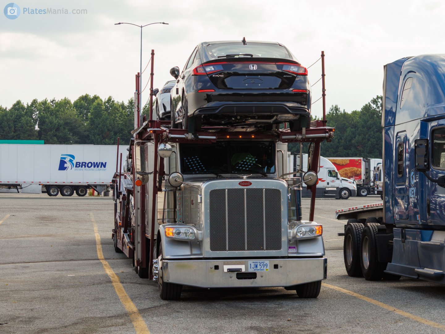 1JW 599, Peterbilt 389 