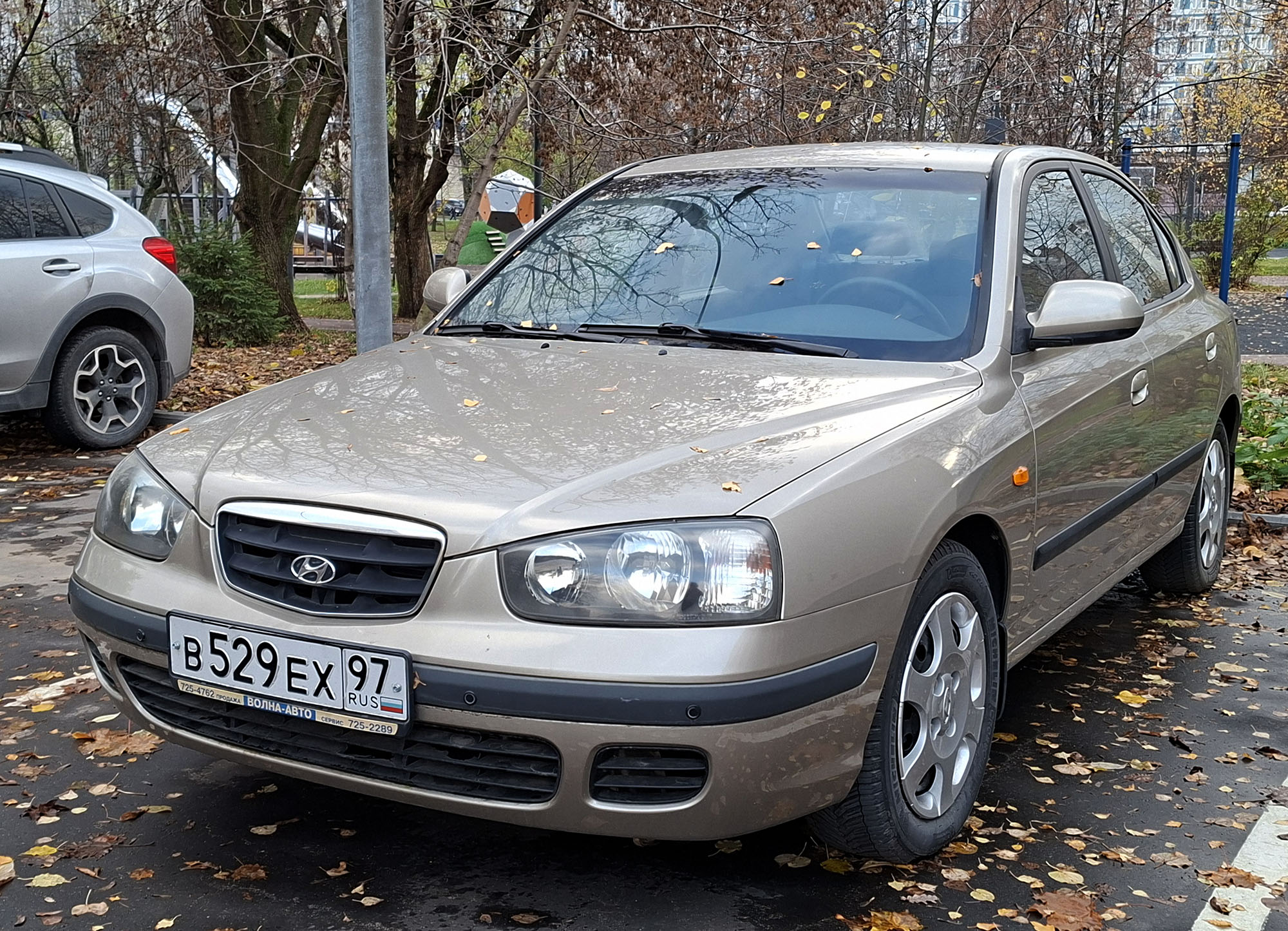 в 529 ех 97, Hyundai Elantra 3rd gen Sedan (XD), 2000–2010