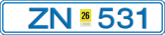 License plate of Iceland, Cars