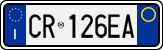 License plate of Italy, Cars (1994 year series)