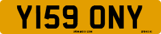 License plate of the United Kingdom, 1983 year system