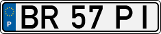 License plate of Portugal, Regular plates