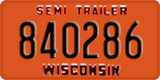 Wisconsin, Trailers (123456 / A/B 12345)