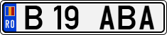 License plate of Romania, Regular plates