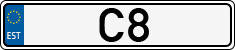 License plate of Estonia, Vanity Plates