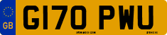 License plate of the United Kingdom, 1983 year system