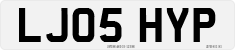 License plate of the United Kingdom, 2001 year system