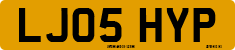 License plate of the United Kingdom, 2001 year system