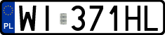 License plates of Poland, Regular car plates