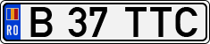 License plate of Romania, Regular plates