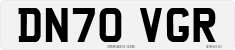 License plate of the United Kingdom, 2001 year system