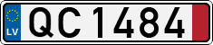 License plate of Latvia, Transit plates
