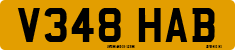 License plate of the United Kingdom, 1983 year system
