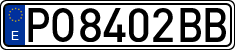 License plates of Spain, 1971 year series