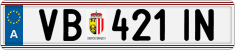 License plate of Austria, Regular plates