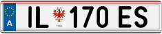 License plate of Austria, Regular plates