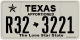 Texas, Apportioned vehicles (2012) (A12-3456)