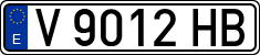 License plates of Spain, 1971 year series