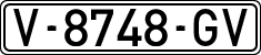 License plates of Spain, 1971 year series