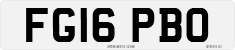 License plate of the United Kingdom, 2001 year system