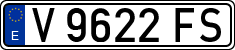 License plates of Spain, 1971 year series