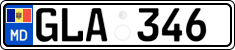 License plate of Moldova, Cars (2015)
